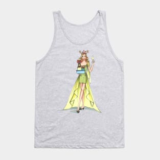 Fashion Illustration for Christmas 3 Tank Top